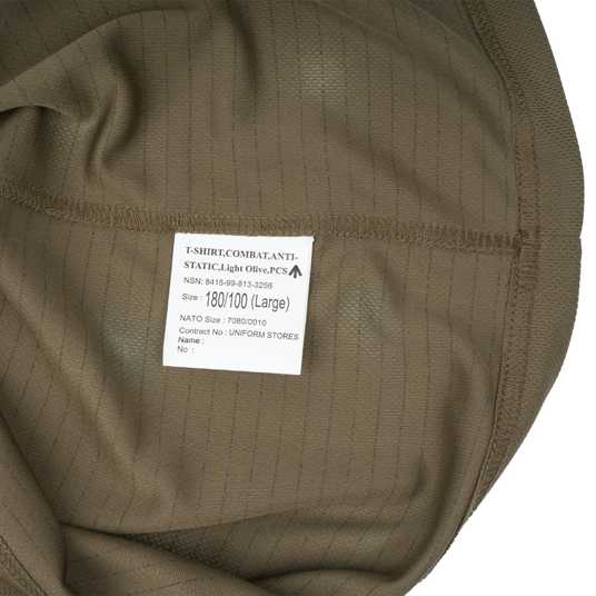 British Army Combat T-Shirt (Light Olive), used 611408B picture#3 British Army Combat T-Shirt (Light Olive), used 611408B picture#3