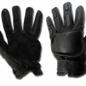 SEC BLACK LEATHER COMBAT GLOVES 12501002 picture#1