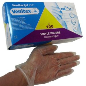 Powdered vinyl gloves V1371 V1371 picture#0