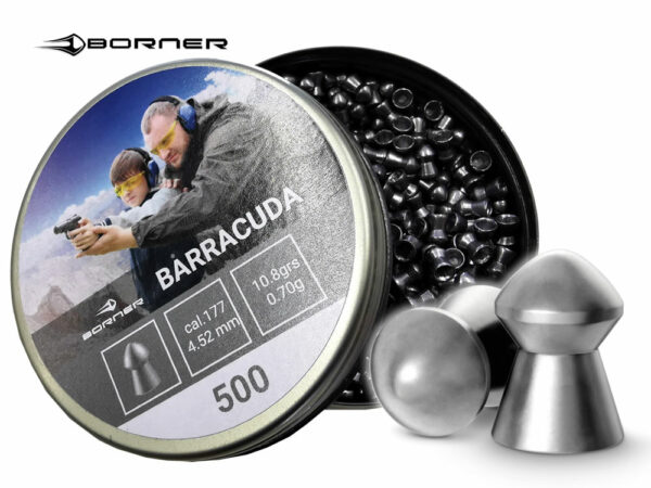 Bullets Borner " Barracuda " 0.70 g (10.80 gr) 4.5mm (500 tk) 00184659 picture#0