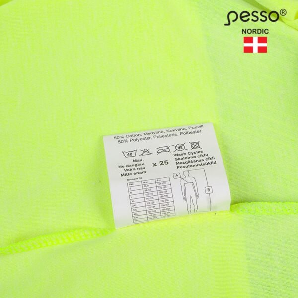 Long  sleeve Sweater Pesso HI-VIS HVMIL_G, yellow HVMIL_G picture#4