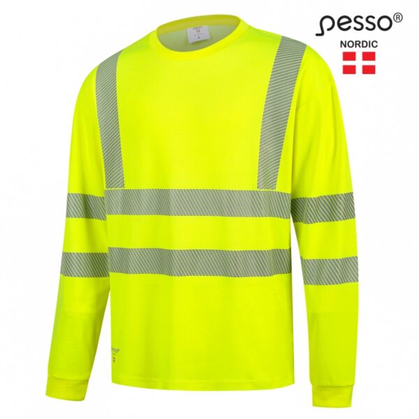 Long  sleeve Sweater Pesso HI-VIS HVMIL_G, yellow HVMIL_G picture#0