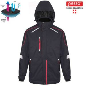 Waterproof winter jacket TAMPERE Black TAMPERE M picture#0