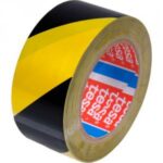 Tesa yellow and black Hazard Warning Floor And Lane Marking Tape, 50 mm x 33 m 404244808 picture#0