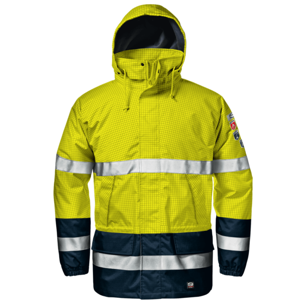 High visibility winter fire resistant jacket Microlines 35214BIC picture#0