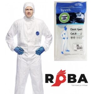 Комбинезон одноразовый белый DUPONT TYVEK CLASSIC XPERT, тип 5/6/6B Tyvek 500 Xpert picture#0