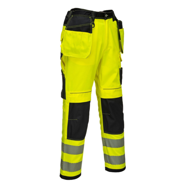 Yellow HI-VIS pants PORTWEST T501 picture#3