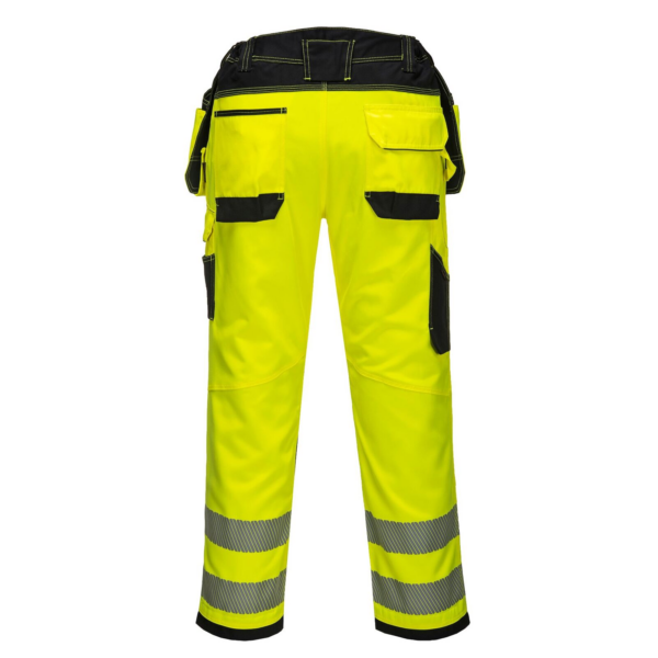 Yellow HI-VIS pants PORTWEST T501 picture#4