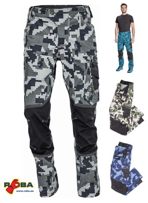 NEURUM CAMOUFLAGE pants anthracite 03520005610  picture#3