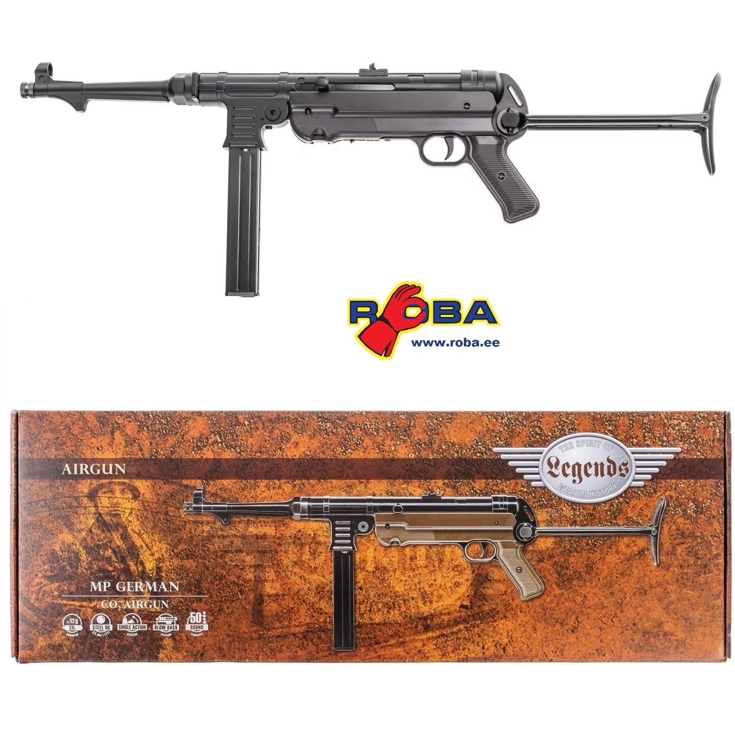 Püstolkuulipilduja MP40 MP GERMAN 5.8143 picture#9 Püstolkuulipilduja MP40 MP GERMAN 5.8143 picture#9