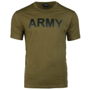 OD T-SHIRT WITH PRINT ′ARMY′ 11063001 picture#0