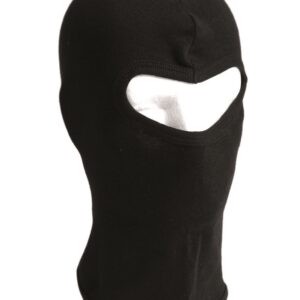 BLACK ONE-HOLE FINE-RIBBED CO.BALACLAVA 12114202 picture#0