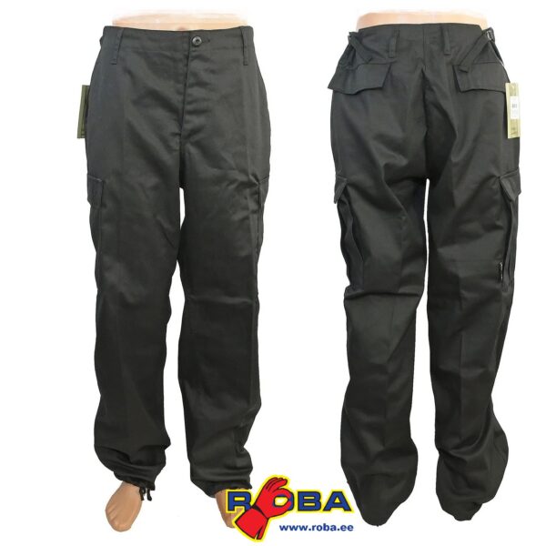 US BLACK BDU STYLE RANGER FIELD PANTS 11810002 picture#0