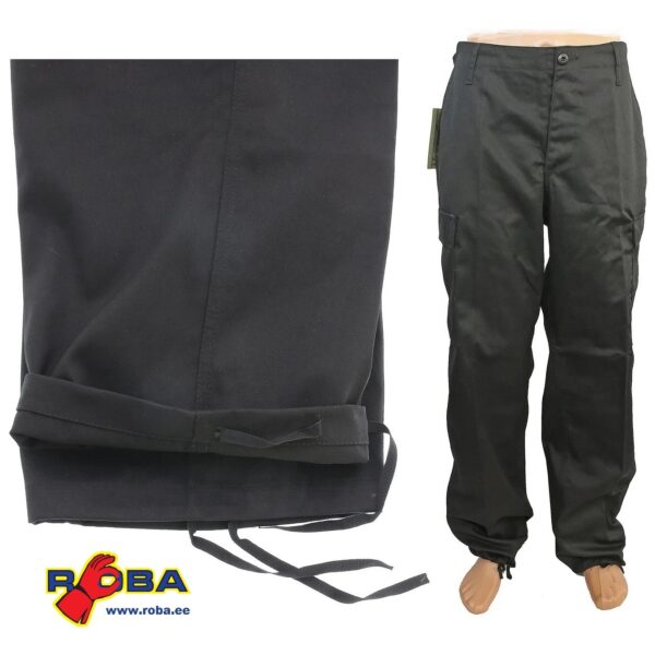 US BLACK BDU STYLE RANGER FIELD PANTS 11810002 picture#4