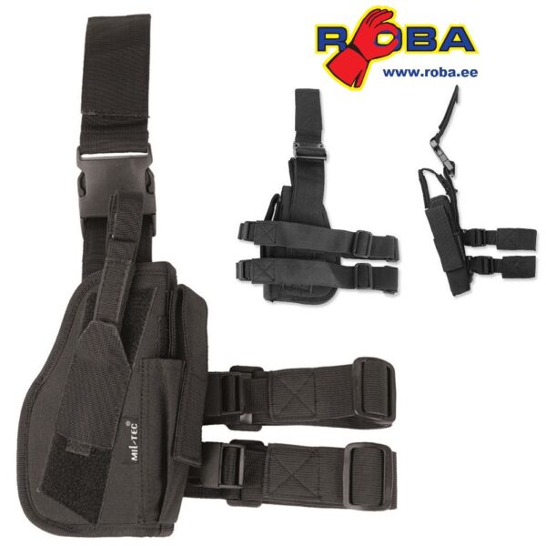 BLACK LOW RIDE HOLSTER RIGHT 16140002 picture#0