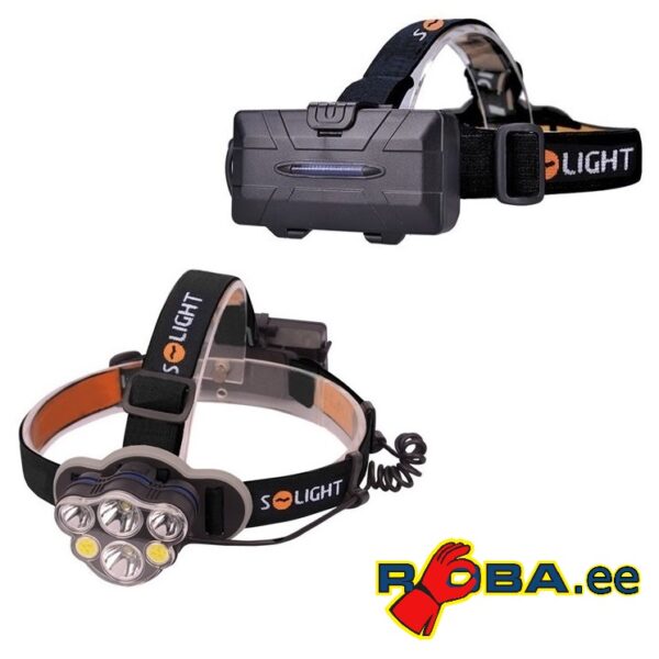 LED headlamp SOLIGHT 4x4, with red light, USB rechargeable  WN35 picture#0