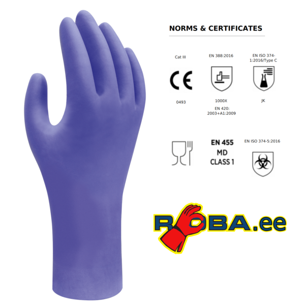 Chemical Protection Gloves 7540 SHOWA 7540 SHOWA picture#2