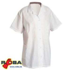 lady's short sleeve cotton work shirt with 2 front pockets. LILY picture#0