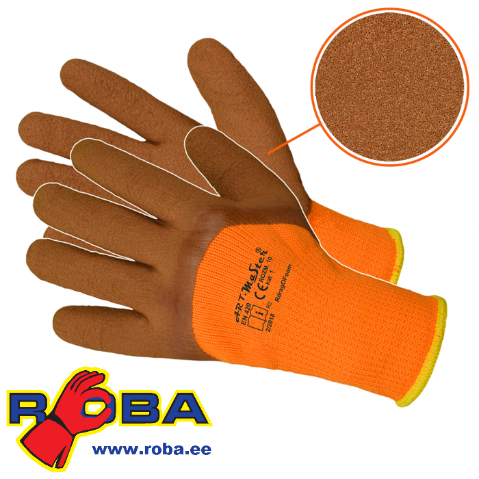 Warm work gloves (brown/orange) RDRAG O FOAM picture#0 Warm work gloves (brown/orange) RDRAG O FOAM picture#0
