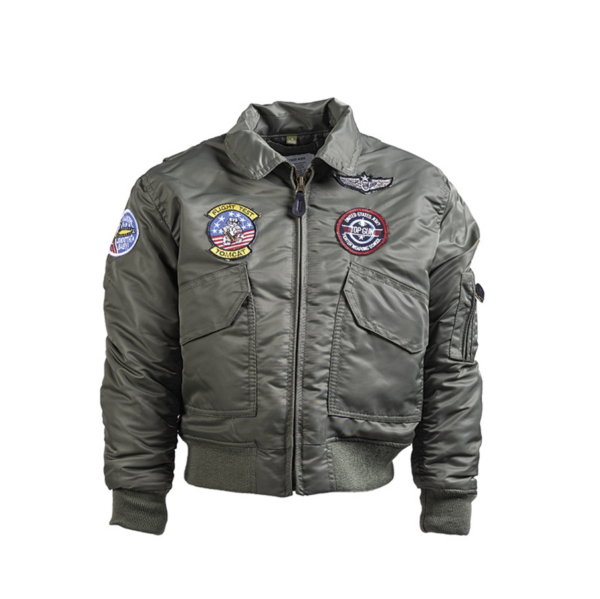 OD CWU KIDS FLIGHT JACKET W. PATCHES 12004001 picture#0