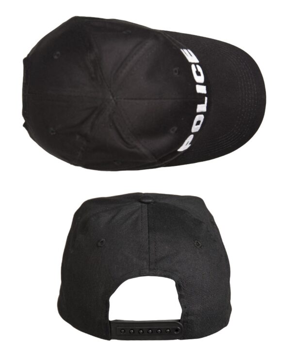 BLACK ′POLICE′ BASEBALL CAP 12316095 picture#2