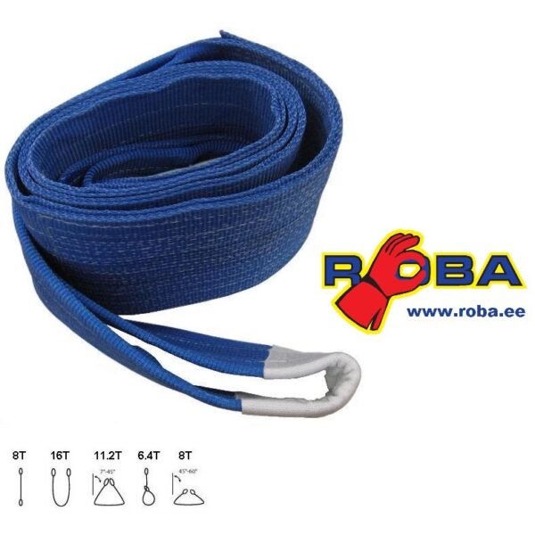 Polyester webbing sling 8 ton Linttropid 8t picture#0