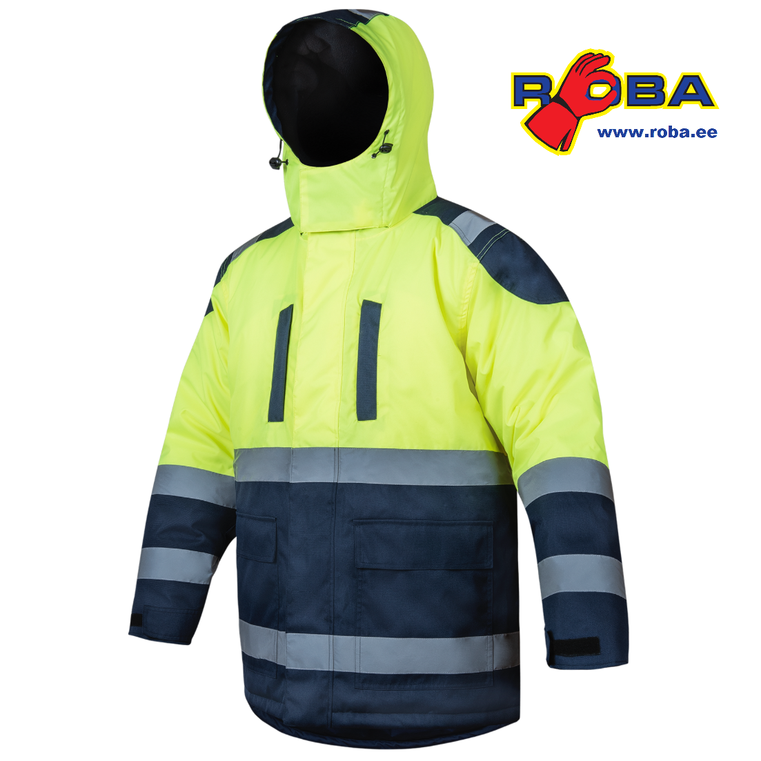 Jacket with high visibility (Reflective) KAUKAZ HI-VI 2417 2417 picture#0 Jacket with high visibility (Reflective) KAUKAZ HI-VI 2417 2417 picture#0