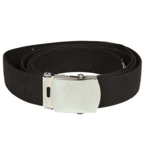 US BLACK COTTON WEB BELT 13110002 picture#0