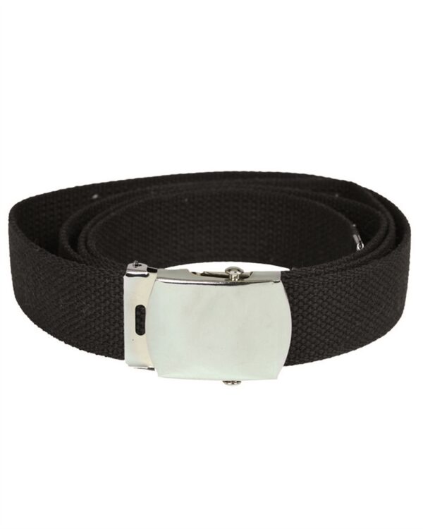 US BLACK COTTON WEB BELT 13110002 picture#0