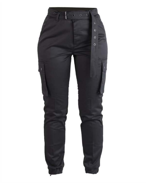 BLACK ARMY PANTS WOMAN 11139002 picture#1