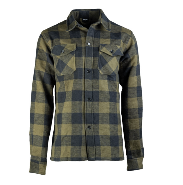 BLACK/OD FLANNEL SHIRT 10940002 picture#0