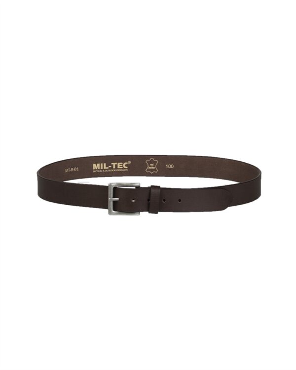 BROWN MIL-TEC® NAPPA-LEATHER BELT 13169009 picture#2