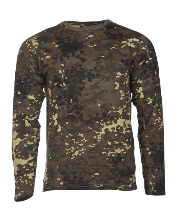 Camouflage long sleeve t-shirt Bundeswehr flecktarn 11065021 picture#3