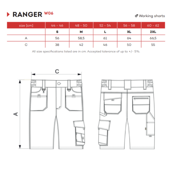 Shorts Gents RANGER W0621 W06021 picture#3