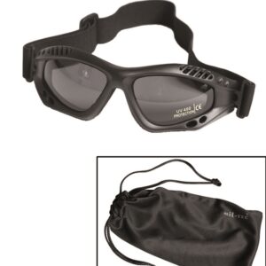 BLACK COMMANDO GOGGLES AIR PRO SMOKE 15615302 picture#0