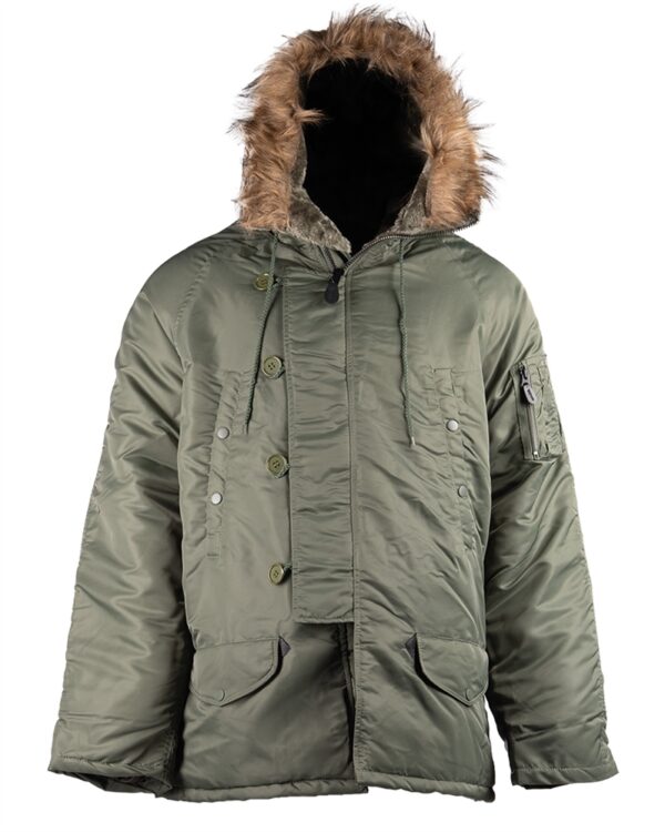 US OLIIVI VÄRVI N3B PARKA 10181201 picture#1