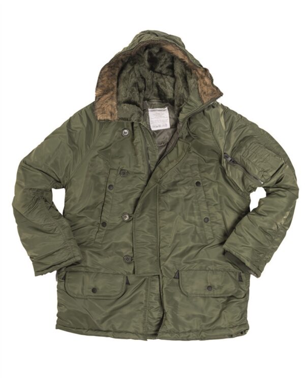 US OLIIVI VÄRVI N3B PARKA 10181201 picture#0