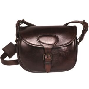 BROWN LEATHER SHOULDER BAG 13740109 picture#0