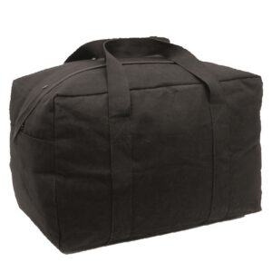 BLACK US COTTON PARACHUTE CARGO BAG 77L 13827002 picture#0