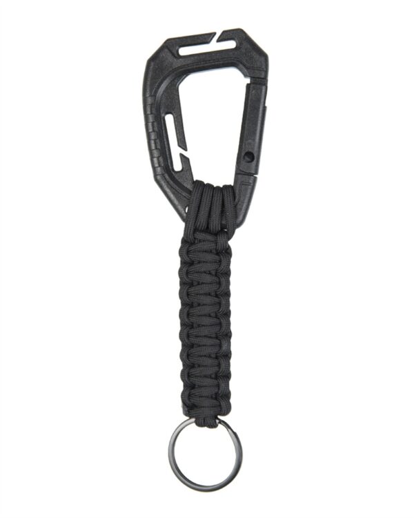 Keyholder paracord with carabine black 15908002 picture#2