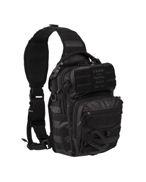 TACTICAL BLACK ONE STRAP ASSAULT PACK SMALL 14059188 picture#1