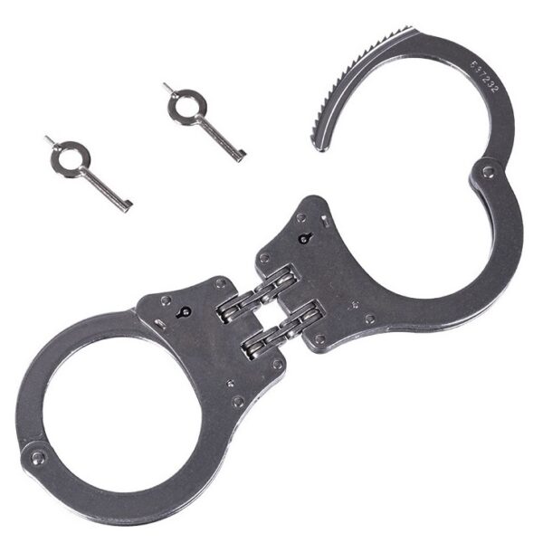 FIXED STAINL.STEEL DOUB. LOCK HAND CUFFS 16203000 picture#0