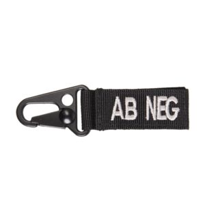 Black keyholder blood AB- (5pc) 15917602 picture#1