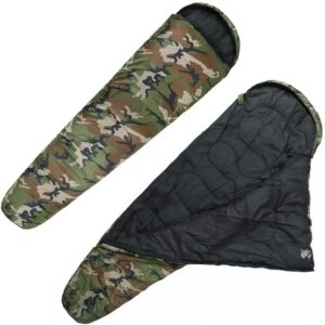 WOODLAND MUMMY SLEEPING BAG 2-LAYERS 14110020 picture#0