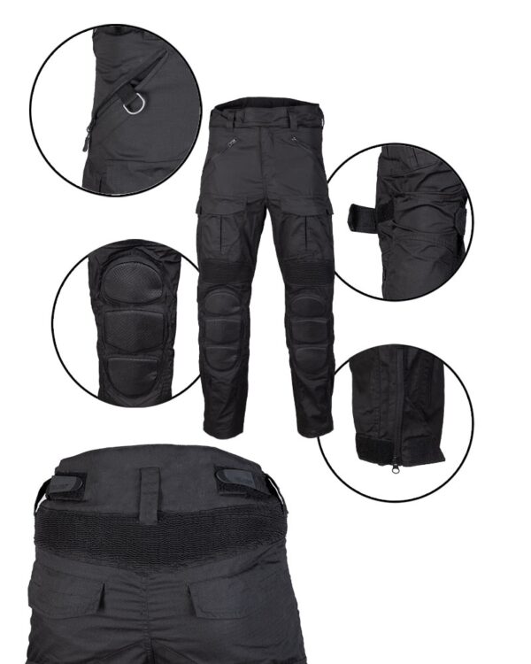 BLACK COMBAT PANTS CHIMERA 10516502 picture#2