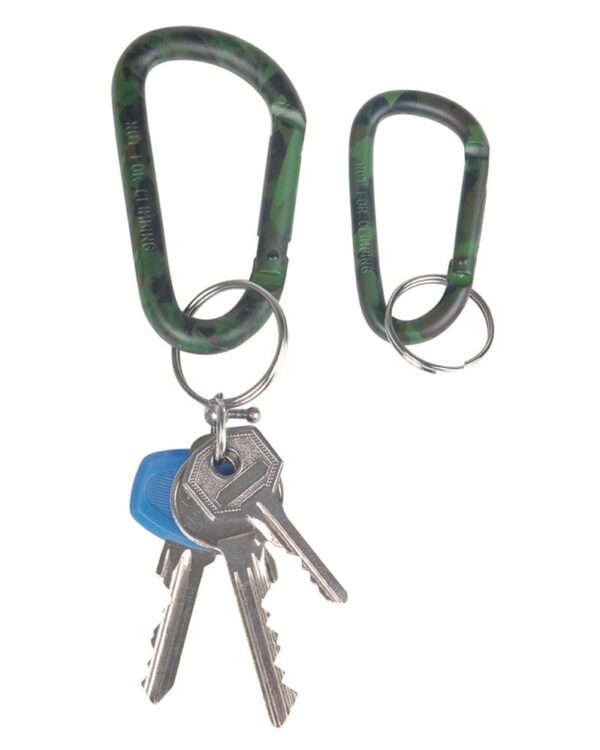 Aluminium camo carabiner 60mm 15923060 picture#1