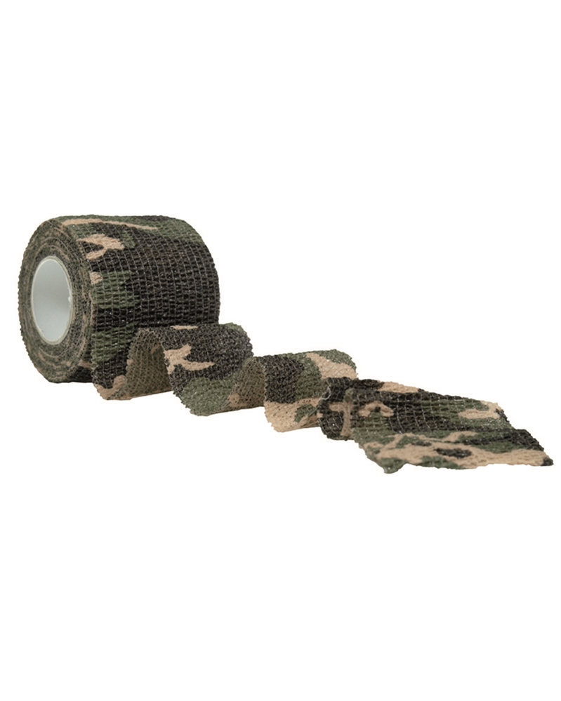 Лента камуфляжная MIL-TEC (для оружия и снаряжения) Woodland 50ММ (4,5М) 15933020 picture#1 Лента камуфляжная MIL-TEC (для оружия и снаряжения) Woodland 50ММ (4,5М) 15933020 picture#1