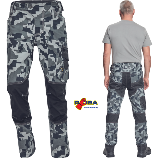 NEURUM CAMOUFLAGE pants anthracite 03520005610  picture#0