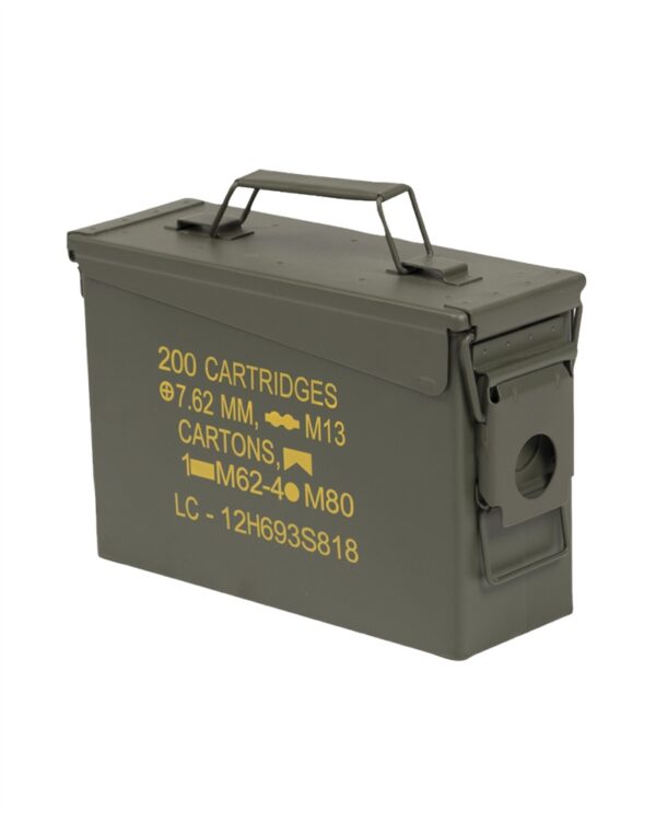 US M19A1 CAL. 30 AMMO BOX STEEL 15963100 picture#0