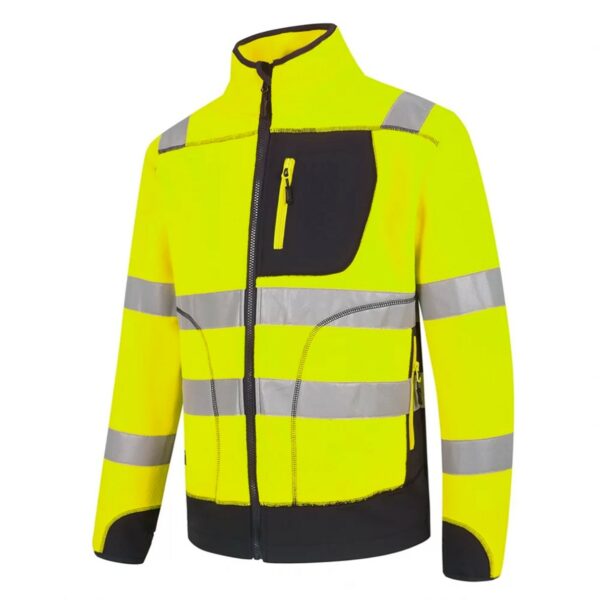 Warm Sweater HI-VIS Fleece Pesso FL01G, yellow/blue FL02G picture#0